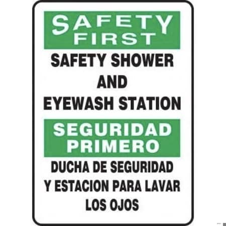 Accuform SPANISH BILINGUAL Safety Sign SBMFSD910XV SBMFSD910XV